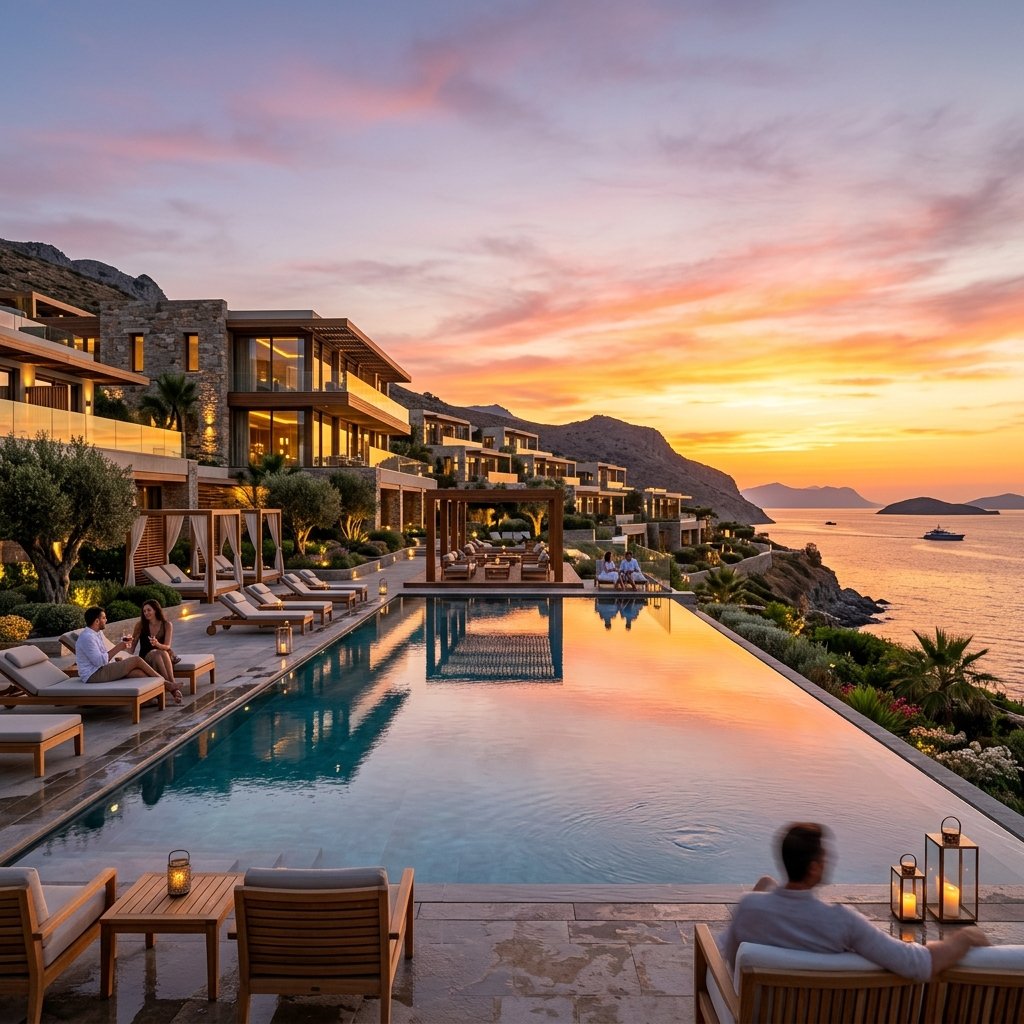 Ultra Luxury Resort Architecture with Infinity Pool